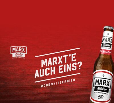 Revolte Werbeagentur Chemnitz Referenz Marx Bier